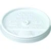 GENERIC 8 Oz Foam Cup Sip-Thru Lid, Case Of 1000