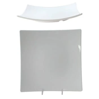 Thunder Group 10" Flare Plate 1-3/4" Deep Package Of 12 3 Thunder Group 10" Flare Plate 1-3/4" Deep Package Of 12