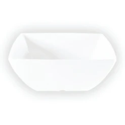 Thunder Group 22 Oz 5-1/2" Square Bowl 2-1/4" Deep Package Of 12