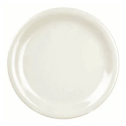 Thunder Group 9" Narrow Rim Plate Ivory Package Of 12