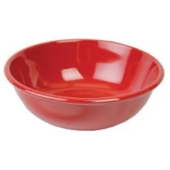 Thunder Group 32 Oz 7-1/2" Salad Bowl Pure Red Package Of 12