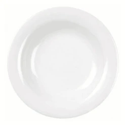 Thunder Group 13 Oz 9-1/4" Salad Bowl White Package Of 12