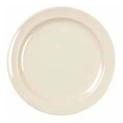 Thunder Group 10.25 In. Plastic Dinner Plate (Tan) (12-Pack)