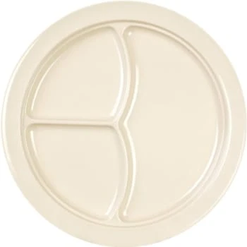 Thunder Group 10-1/4" 3 Compartment Plate Tan Package Of 12 3 Thunder Group 10-1/4" 3 Compartment Plate Tan Package Of 12