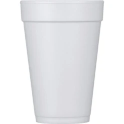 Dart® White Foam Disposable Cold/hot Cup Case Of 1,000