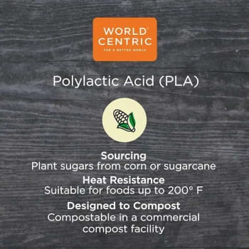 World Centric Clear Cold Cups, 12 Oz, Clear, Case Of 1000 4 World Centric Clear Cold Cups, 12 Oz, Clear, Case Of 1000 - Image 2