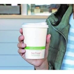 World Centric Hot Cup Lid, Fits 8 Oz Cups, White, Case Of 1000 -Gastro Gas 203565 DetailedProductView2 Lg