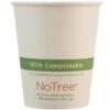 World Centric Notree Paper Hot Cups, 6 Oz, Natural, Case Of 1000