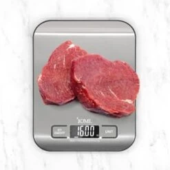 Dmi Digital Food/kitchen Scale, 11 Lb Max, Measures Oz, G, Ml, Lb, Oz, Stainless -Gastro Gas 208719 w DetailedProductView20 Lg