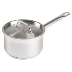 Winco 2 Quart Sauce Pan With Lid, 6 Per Case