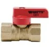 Watts Tee Handle Gas Valve 1/2 In. 5 Psi