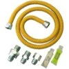 Watts 1/2 In. Fip X 1/2 In. Mip X 48 In. Gas Water Heater And Dryer Connector 1/2 In. Od 3/8 In. Id