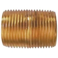 Everbilt 3/4 In Close Brass Nipple Package Of 10