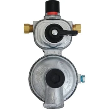Excela-Flo Mec Auto Changeover Regulator 2-Stage 1/4" Inv Flare X 3/8" Fnpt 3 Excela-Flo Mec Auto Changeover Regulator 2-Stage 1/4" Inv Flare X 3/8" Fnpt