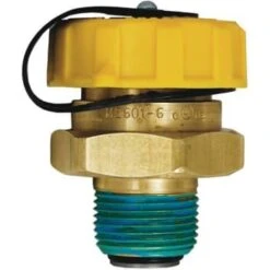 Mec 3/4" Mnpt X 1-3/4" M Acme Double Check Fill Valve W/ Cap And Lanyard