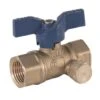 Jomar Fip X Fip 1/2" Gas Ball Valve With Threaded Connection And Side Tap -Gastro Gas 287573 MainProductImage Lg