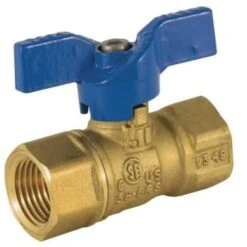 Jomar 3/4" Fip X Fip Valve Bluecap Li Gas Ball Valve