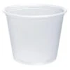 Dart 5.5 Oz Plastic Portion Cups In Clear Case Of 2500