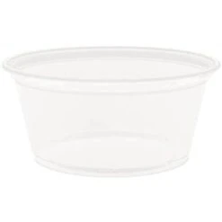 Dart 3.25 Oz Translucent Plastic Portion Cups Case Of 2500