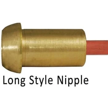 Mec Copper Pigtail Pol X Pol Long Nipple 1/4" Tubing Size 48" L 1-1/8" Hex 4 Mec Copper Pigtail Pol X Pol Long Nipple 1/4" Tubing Size 48" L 1-1/8" Hex - Image 2