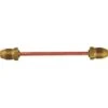 Mec Copper Pigtail Pol X Pol Long Nipple 1/4" Tubing Size 48" L 1-1/8" Hex -Gastro Gas 288190 MainProductImage Lg