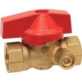 Premier® Premier 1/2" Ips Side Tap Gas Ball Valve 3 Premier® Premier 1/2" Ips Side Tap Gas Ball Valve
