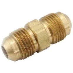 Anderson Metals 1/2" Flare X 1/2" Flare Brass Union Package Of 10