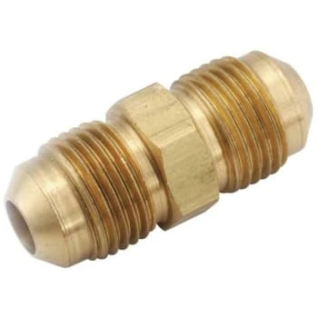 Anderson Metals 1/2" Flare X 1/2" Flare Brass Union Package Of 10 3 Anderson Metals 1/2" Flare X 1/2" Flare Brass Union Package Of 10