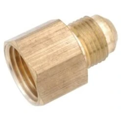 Anderson Metals 1/2" Flare X 3/4" FIP Brass Coupling Package Of 10