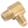 Anderson Metals 1/2" X 3/4" Flare X MIP Brass Elbow Package Of 10 -Gastro Gas 290379 MainProductImage Lg