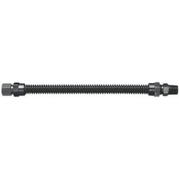 Watts 3/8"odx1/4"idx3/8"mnptx1/2"fnptx36" Stainless Steel Hearth Connector 3 Watts 3/8"odx1/4"idx3/8"mnptx1/2"fnptx36" Stainless Steel Hearth Connector