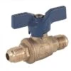 Jomar 1/2" Flare X 1/2" Flare Valve Bluecap Li Gas Ball Valve -Gastro Gas 291583 MainProductImage Lg