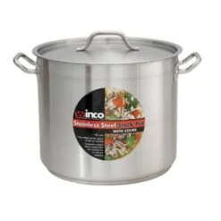 Winco 8 Quart Sauce Pot With Lid Case Of 1