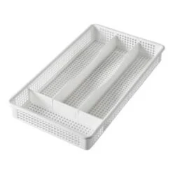 Hutzler Cutlery Tray-White Case Of 1