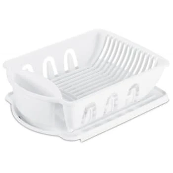 Sterilite Sink Set-White Case Of 1 3 Sterilite Sink Set-White Case Of 1