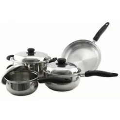 Empire 7 Piece Stainless Steel Cookware Set Package Of 1