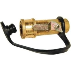 Mec Lp Quick Disconnect With Shutoff Valve And Dust Cap 1/4 " Fnpt