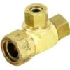 Omega Flex Trac Pipe AutoFlare Fitting Tee 3/4" X 1/2" X 1/2in -Gastro Gas 295571 MainProductImage Lg