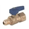 Jomar 1/2" Flre X 1/2" Fnpt Gas Ball Valve With Dielectric Union 1 Jomar 1/2" Flre X 1/2" Fnpt Gas Ball Valve With Dielectric Union -Gastro Gas 295649 MainProductImage Lg