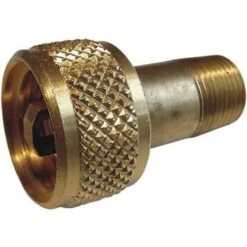 Mec"cme Vapor Coupling Brass 1-1/4" F.acme X 1/2" Mnpt