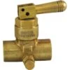 Mec Non-Locking Quick Acting Brass Toggle Valve W/ Vent, 1/2"fnpt X 1/2"fnpt -Gastro Gas 296432 MainProductImage Lg