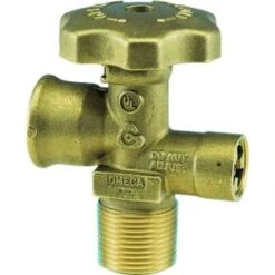 Cavagna Large Cylinder Valve 3/4" Npt Inlet X Pol Outlet 100 Lb