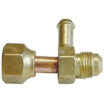 Mec Low Pressure Test Adapter Brass 5/8 " M. Flex 5/8 " F. Fl 3 Mec Low Pressure Test Adapter Brass 5/8 " M. Flex 5/8 " F. Fl