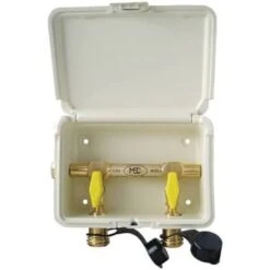GENERIC Dual Gas Outlet Ivory Box