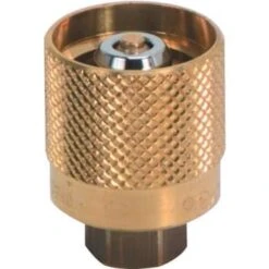 Cavagna Gas Forklift Quick Connector 1-1/4 Female Acme X 1/4 Fnpt