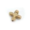Anderson Metals 3/8" Flare Brass Cross Package Of 10 1 Anderson Metals 3/8" Flare Brass Cross Package Of 10 -Gastro Gas 314948 MainProductImage Lg