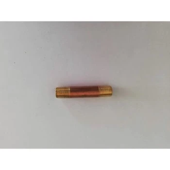 Everbilt 1/4" X 2-1/2" Brass Nipple Package Of 10 3 Everbilt 1/4" X 2-1/2" Brass Nipple Package Of 10