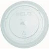 Solo Clear Plastic Lids For 16-24 Oz Cold Drink Cups With Straws Case Of 1000