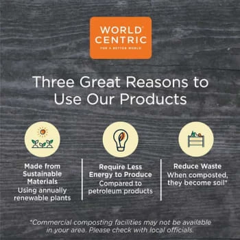 World Centric 16 Ozcompostable Paper Cups W/ Ingeo Lining Case Of 1000 6 World Centric 16 Ozcompostable Paper Cups W/ Ingeo Lining Case Of 1000 - Image 4