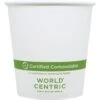 World Centric Paper Cup Hot Pla 10 Oz Compostable Wh Case Of 1000 -Gastro Gas 318317 MainProductImage Lg